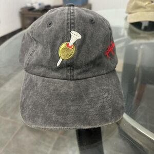 Olive golf hat